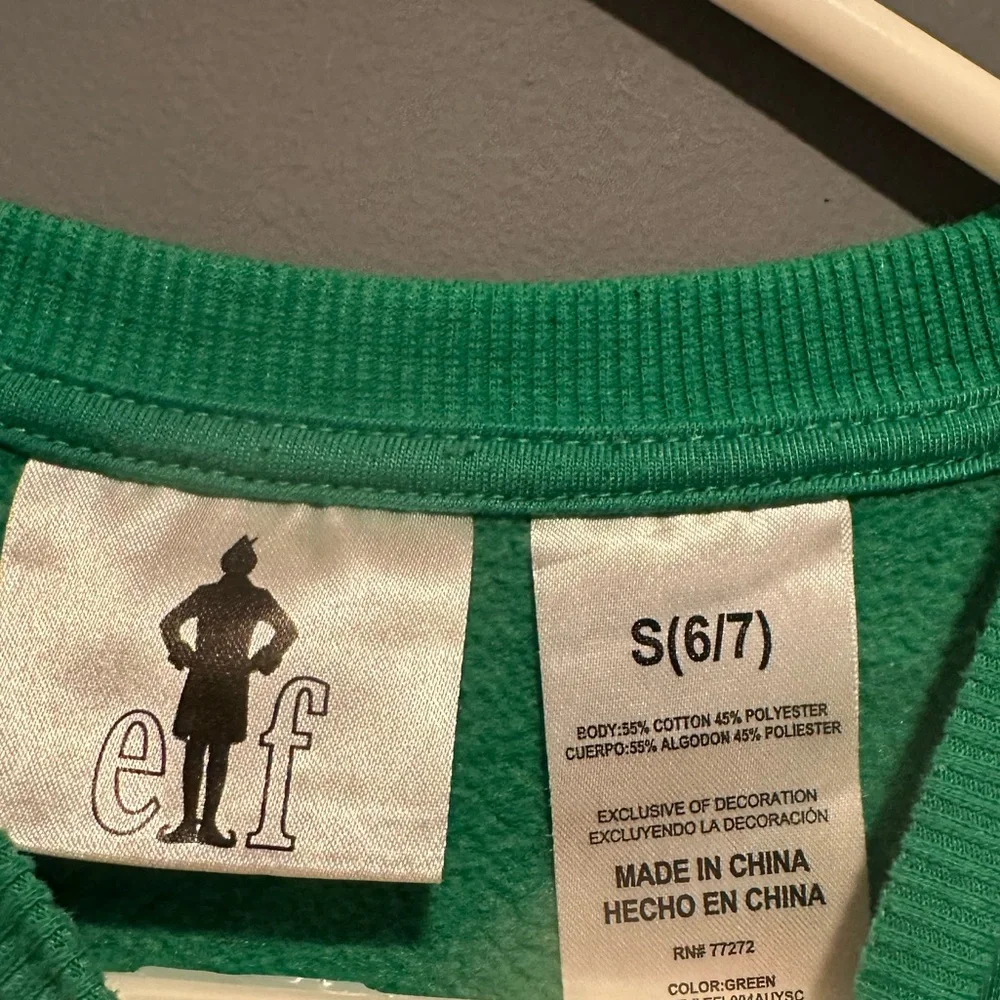 Licensed Elf Talking Kids' Sweatshirt - Picture 6 of 6